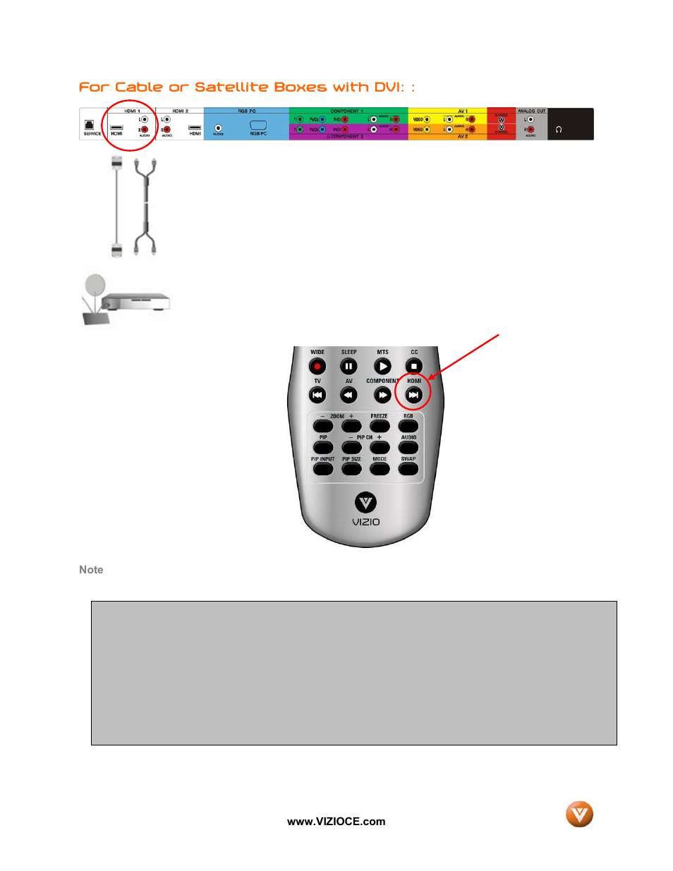 Vizio VP50HDTV User Manual | Page 16 / 73