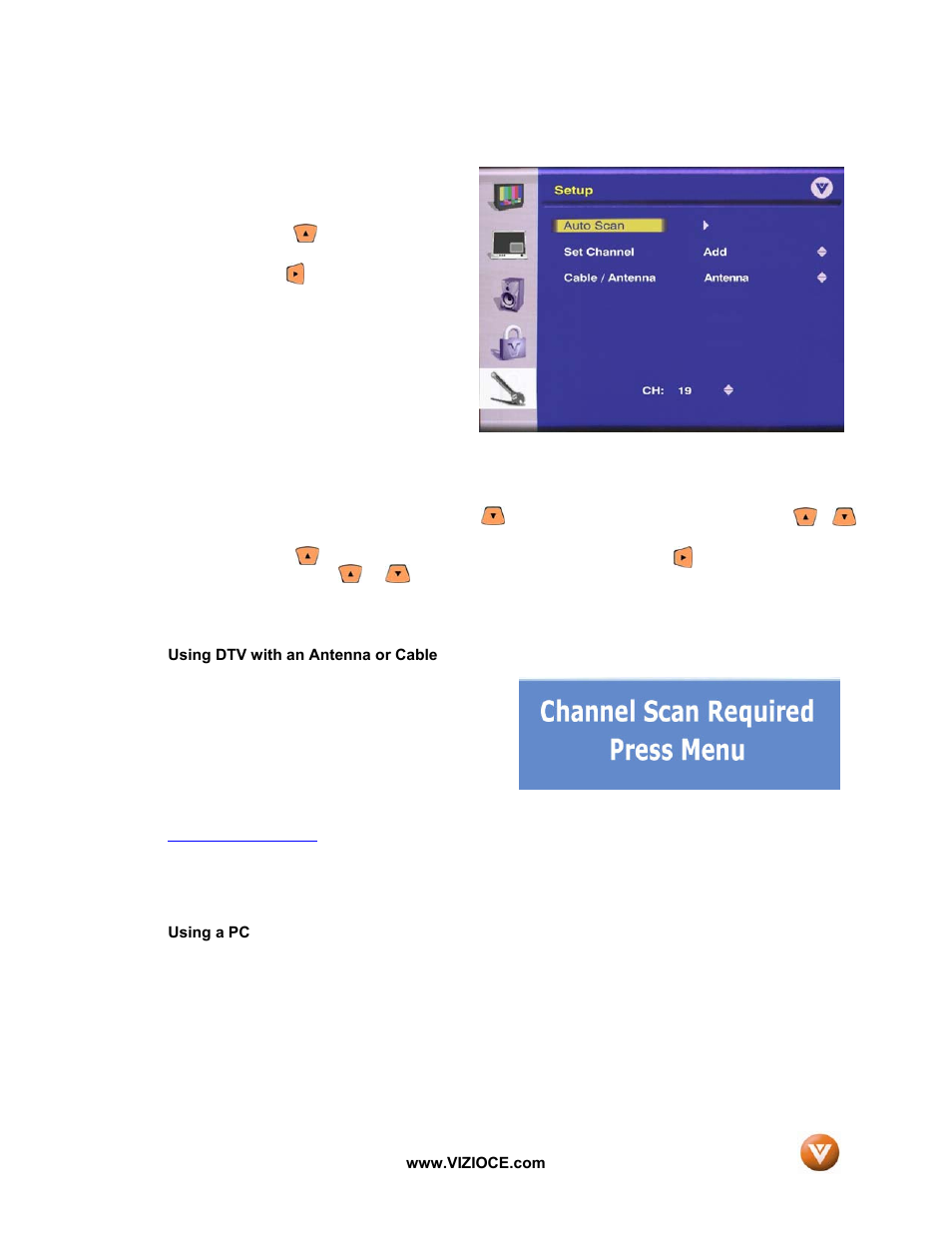 Vizio VP50HDTV User Manual | Page 30 / 73
