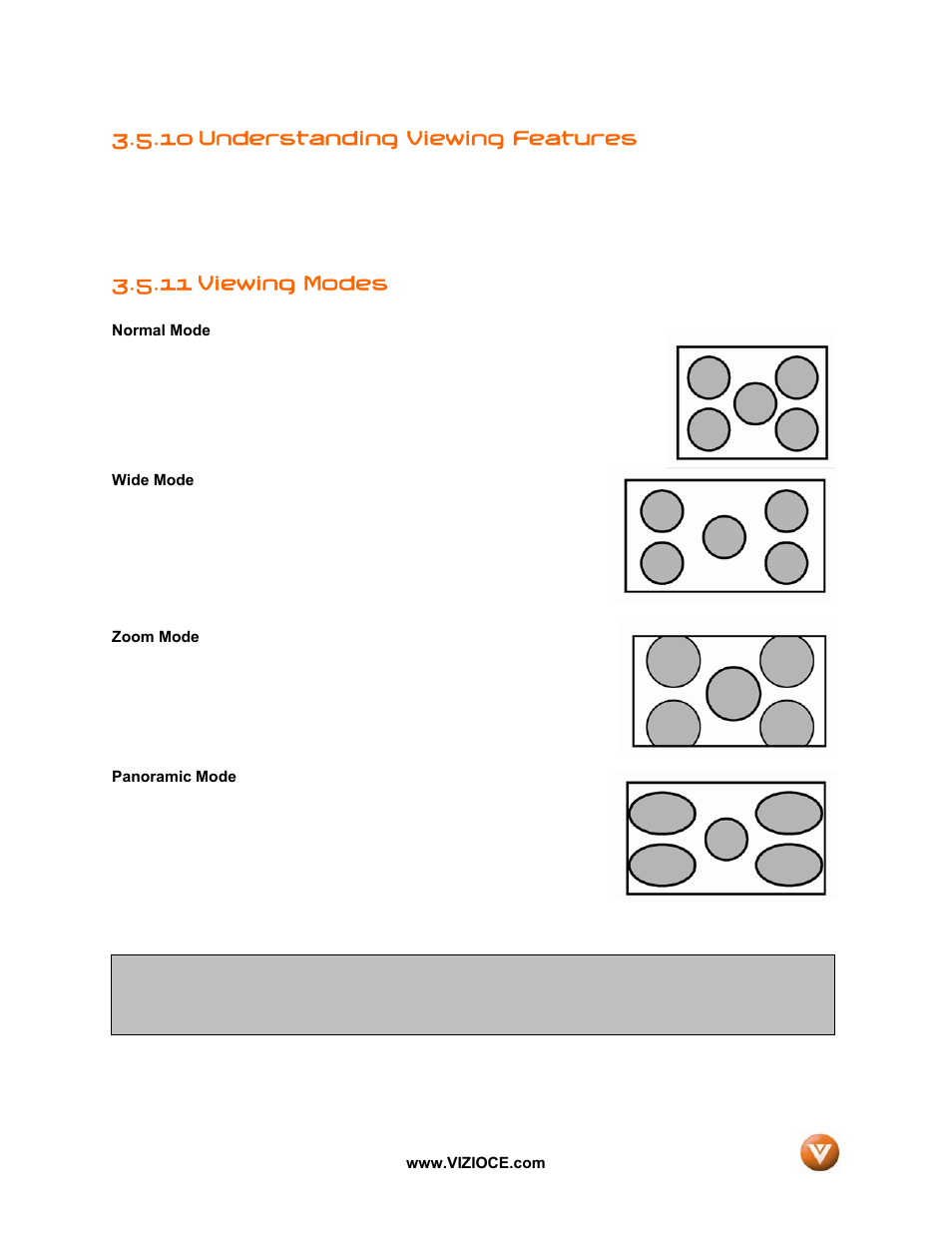 10 understanding viewing features, 11 viewing modes | Vizio VP50HDTV User Manual | Page 51 / 73