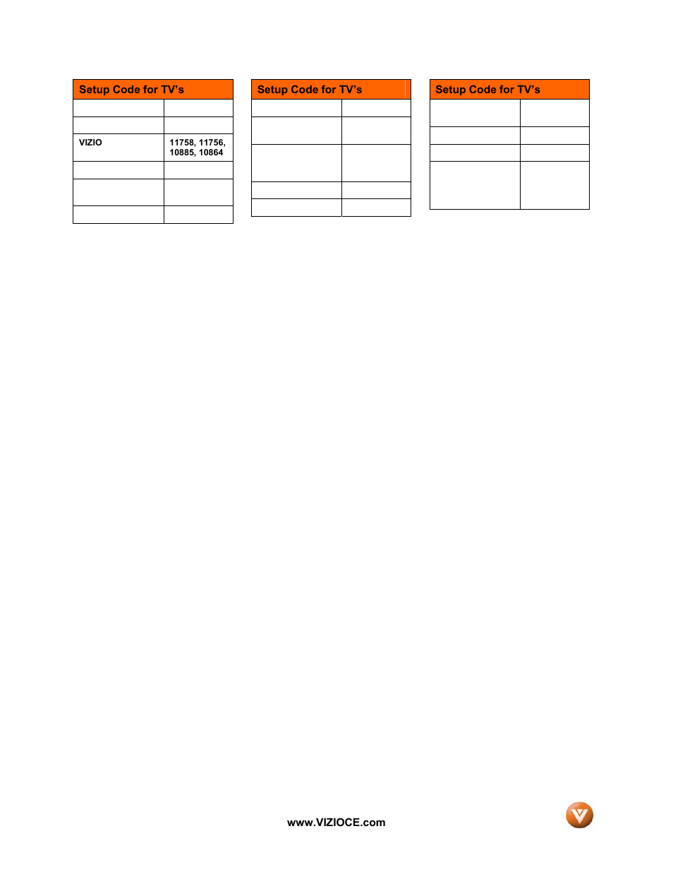 Vizio VP50HDTV User Manual | Page 73 / 73