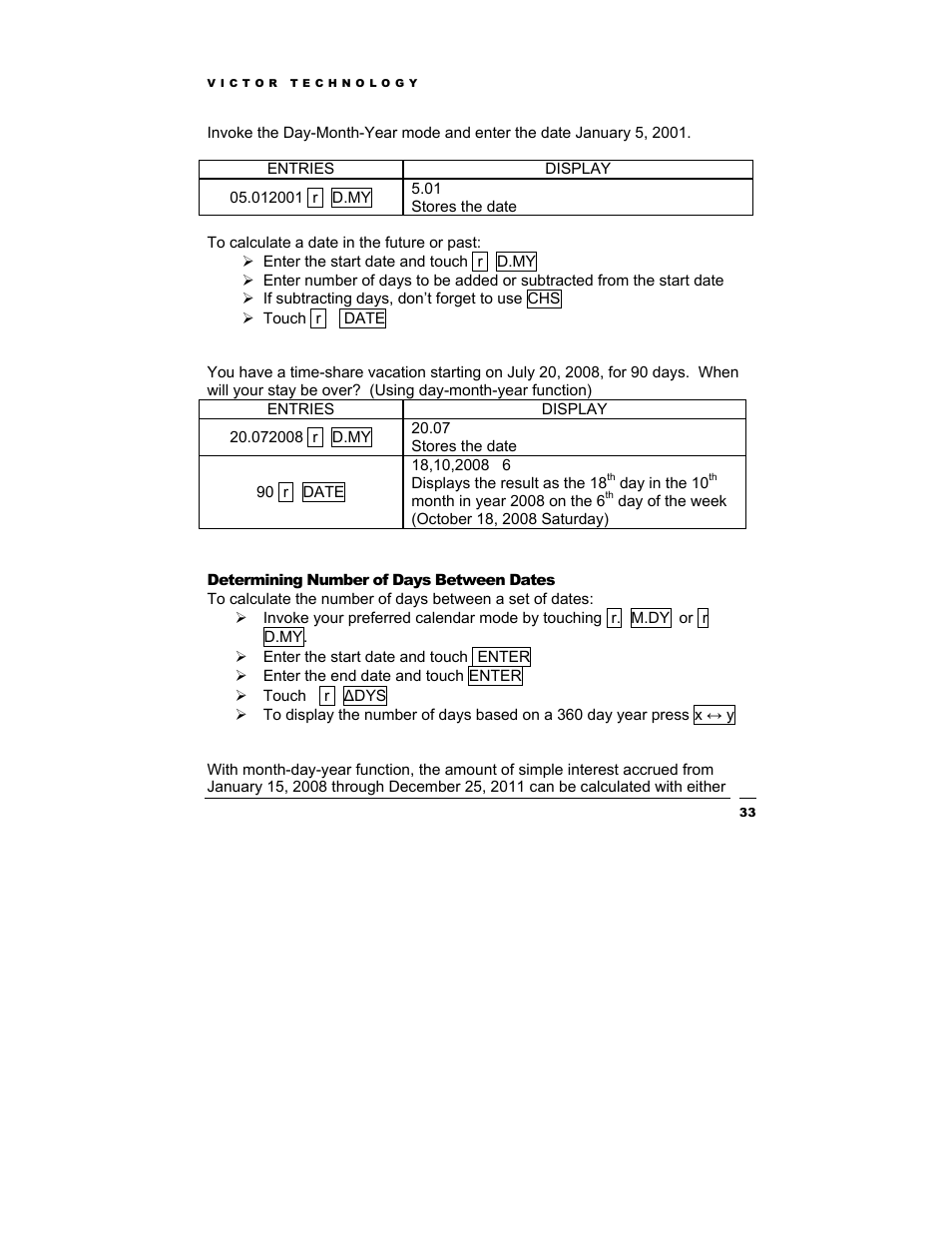 Victor Technology V12 User Manual | Page 33 / 73