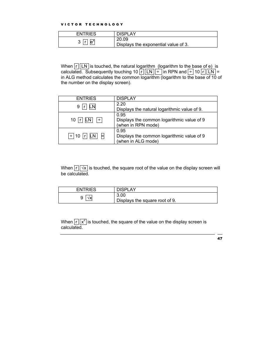 Victor Technology V12 User Manual | Page 47 / 73
