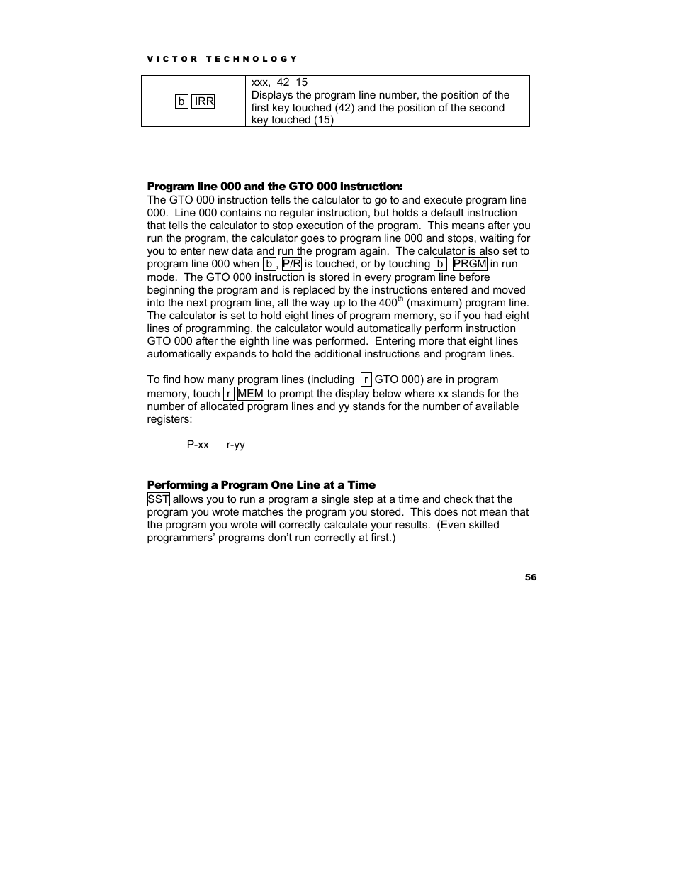 Victor Technology V12 User Manual | Page 56 / 73