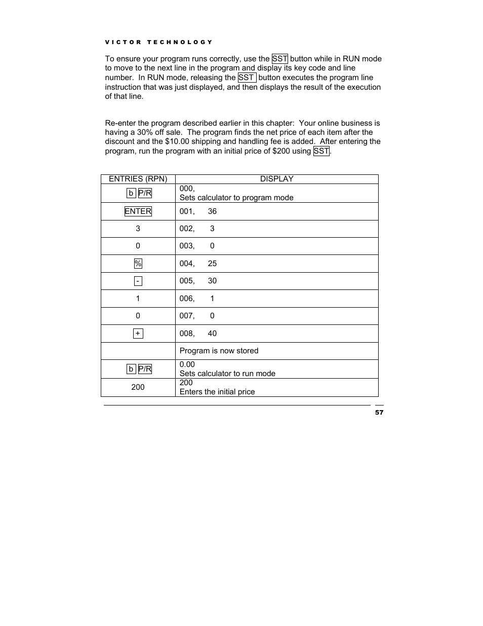 Victor Technology V12 User Manual | Page 57 / 73