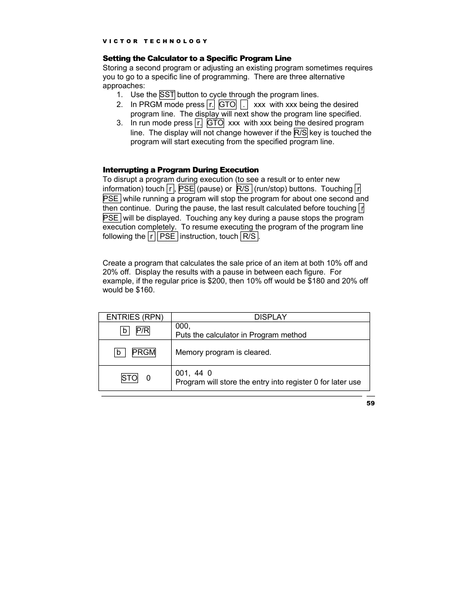 Victor Technology V12 User Manual | Page 59 / 73