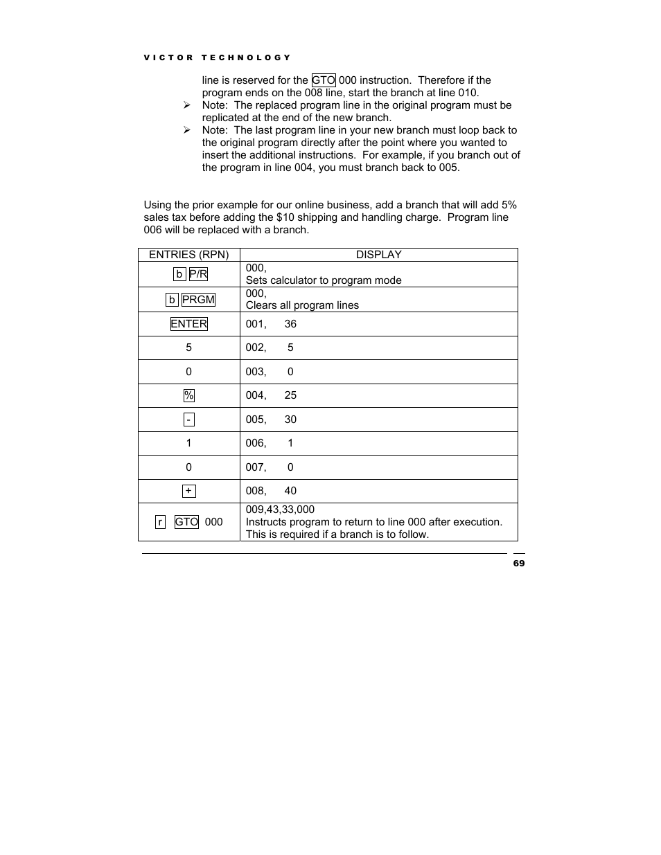 Victor Technology V12 User Manual | Page 69 / 73