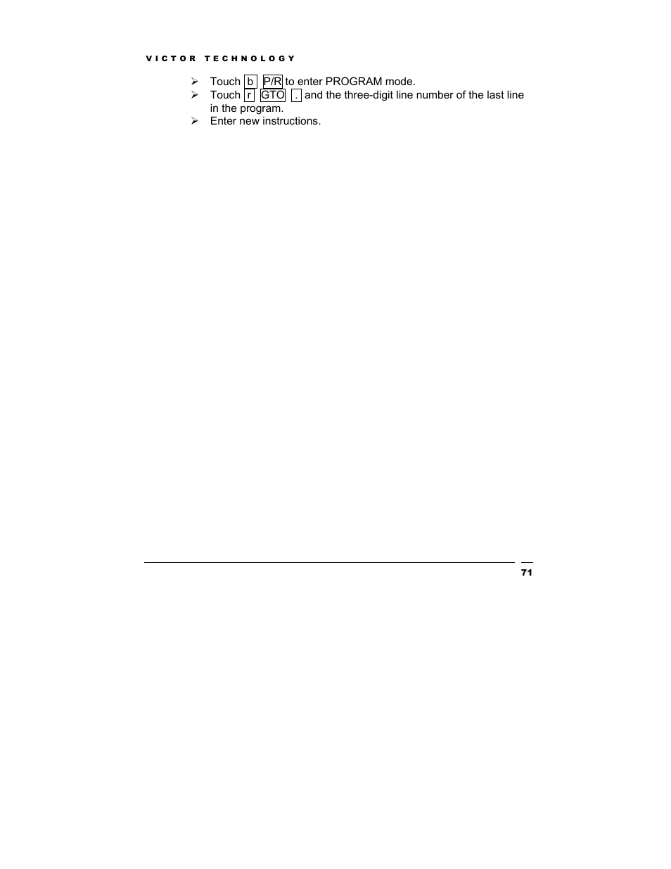 Victor Technology V12 User Manual | Page 71 / 73