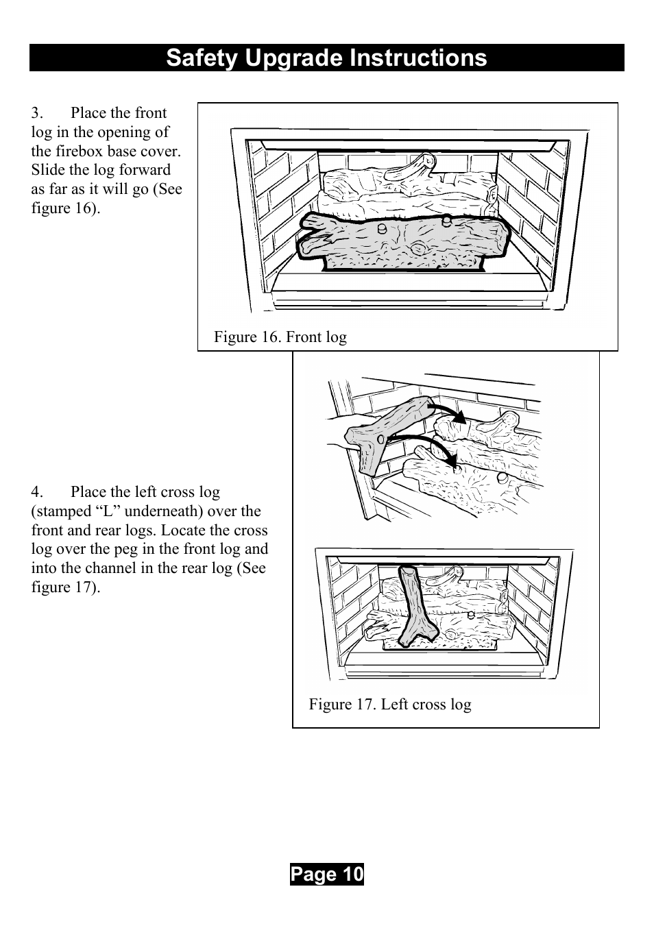 Safety upgrade instructions | Valor Auto Companion Inc. Valor Legend Ultra 837 AN User Manual | Page 10 / 12