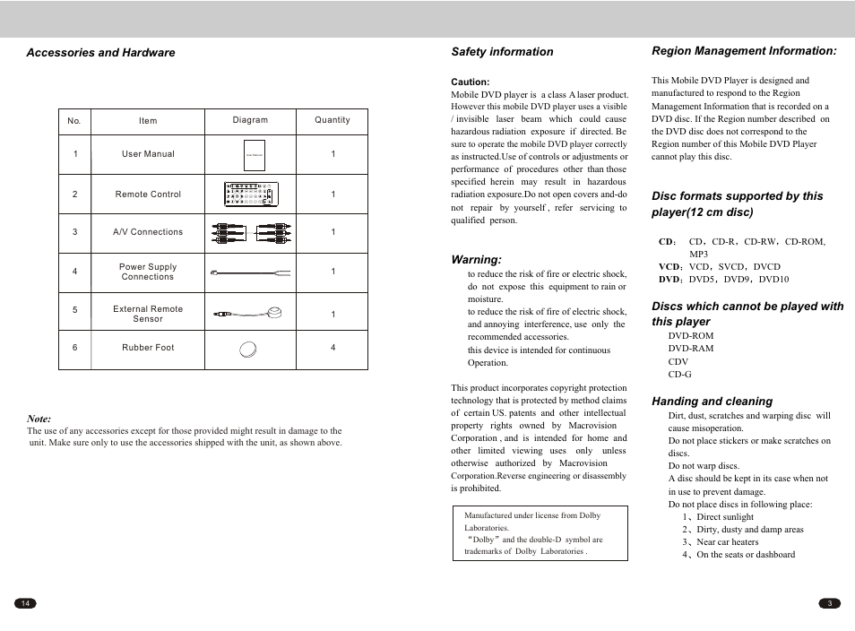 Т³гж 5 | Valor Auto Companion Inc. DV-180 User Manual | Page 5 / 10