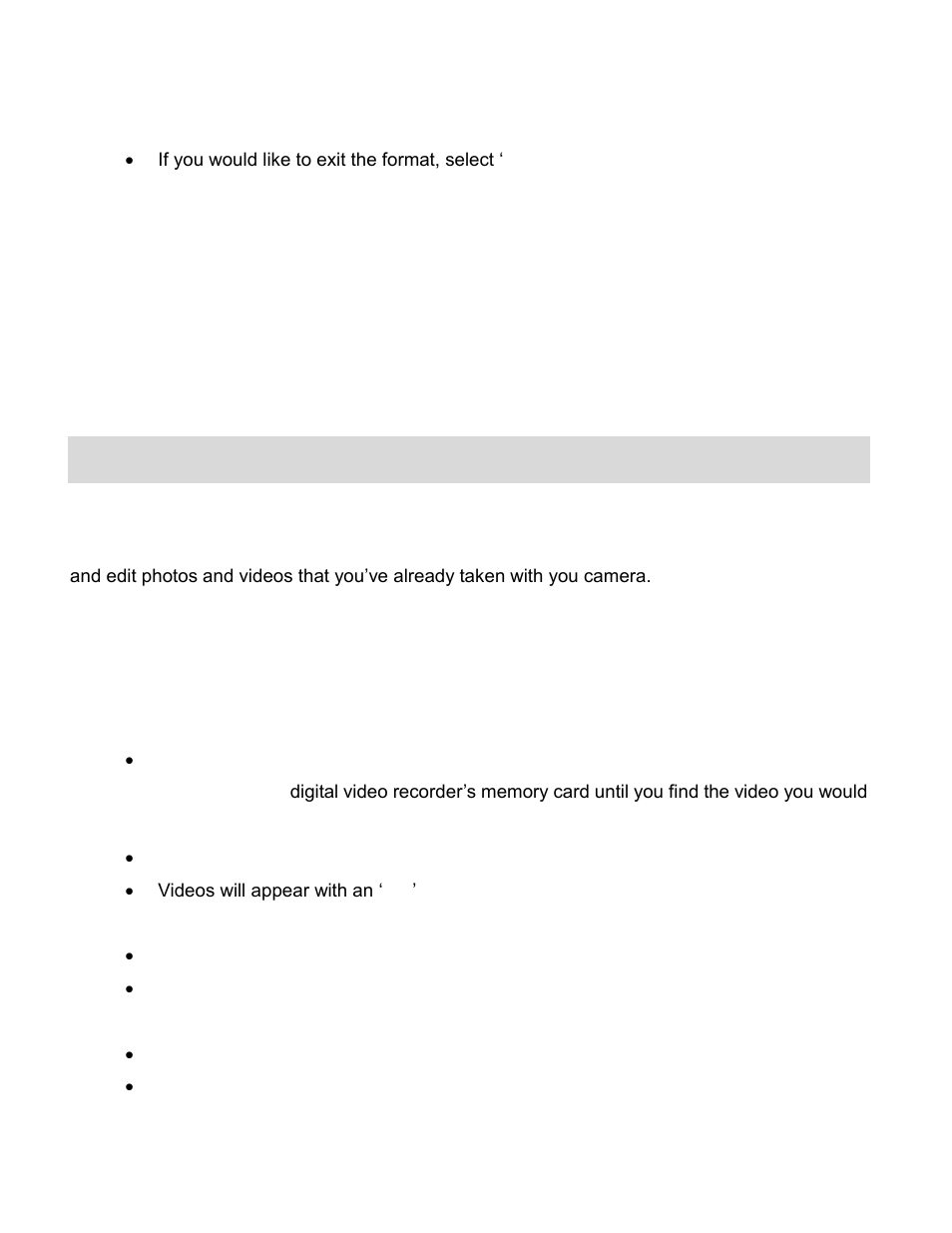 Video playback mode | Vivitar DVR 805HD User Manual | Page 22 / 48