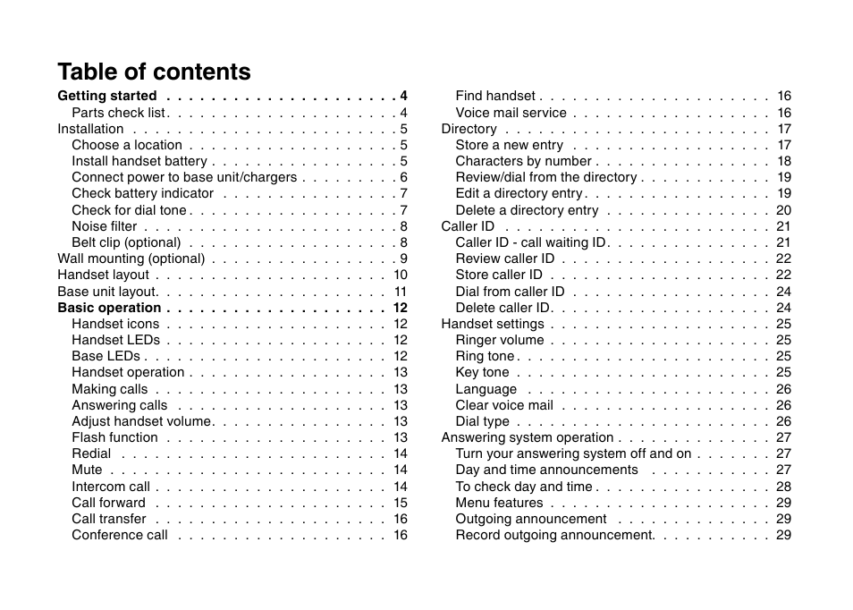 VTech I6785 User Manual | 58 pages