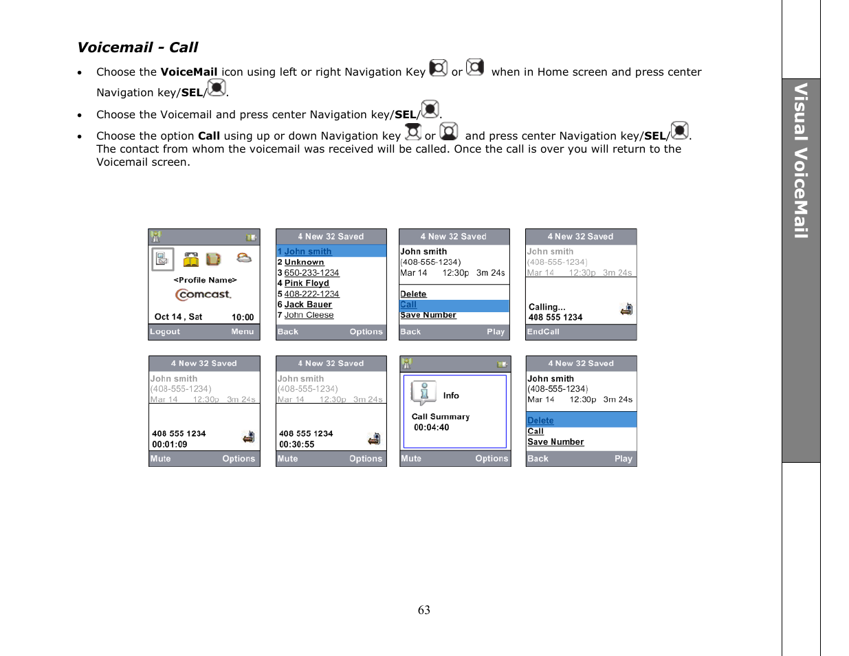 VTech ip8301 User Manual | Page 63 / 106