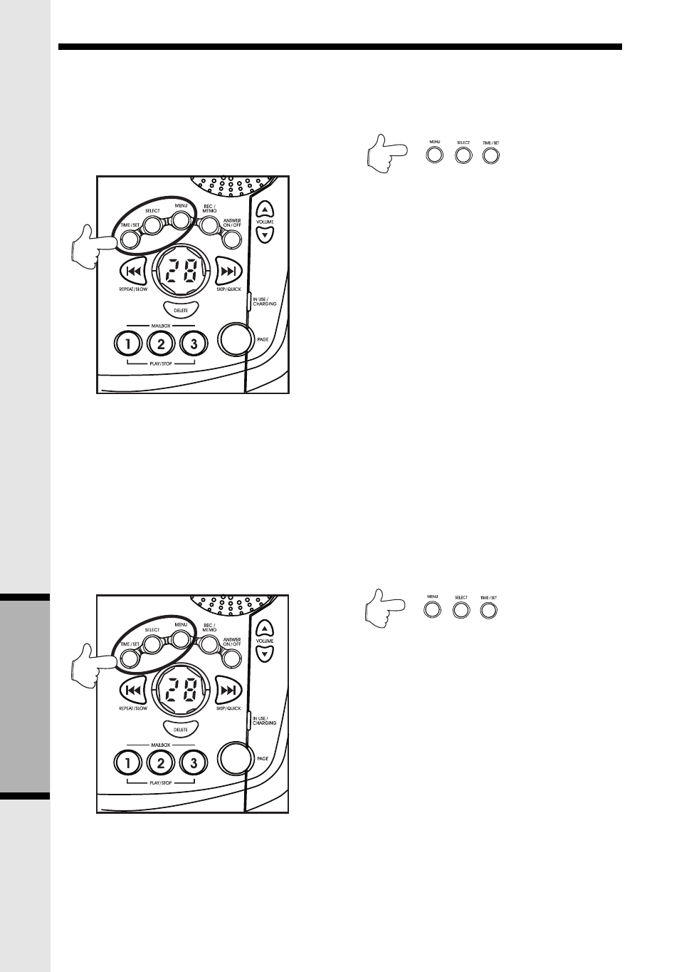 Itad operation, Answering system setup | VTech VT 9162 User Manual | Page 22 / 42