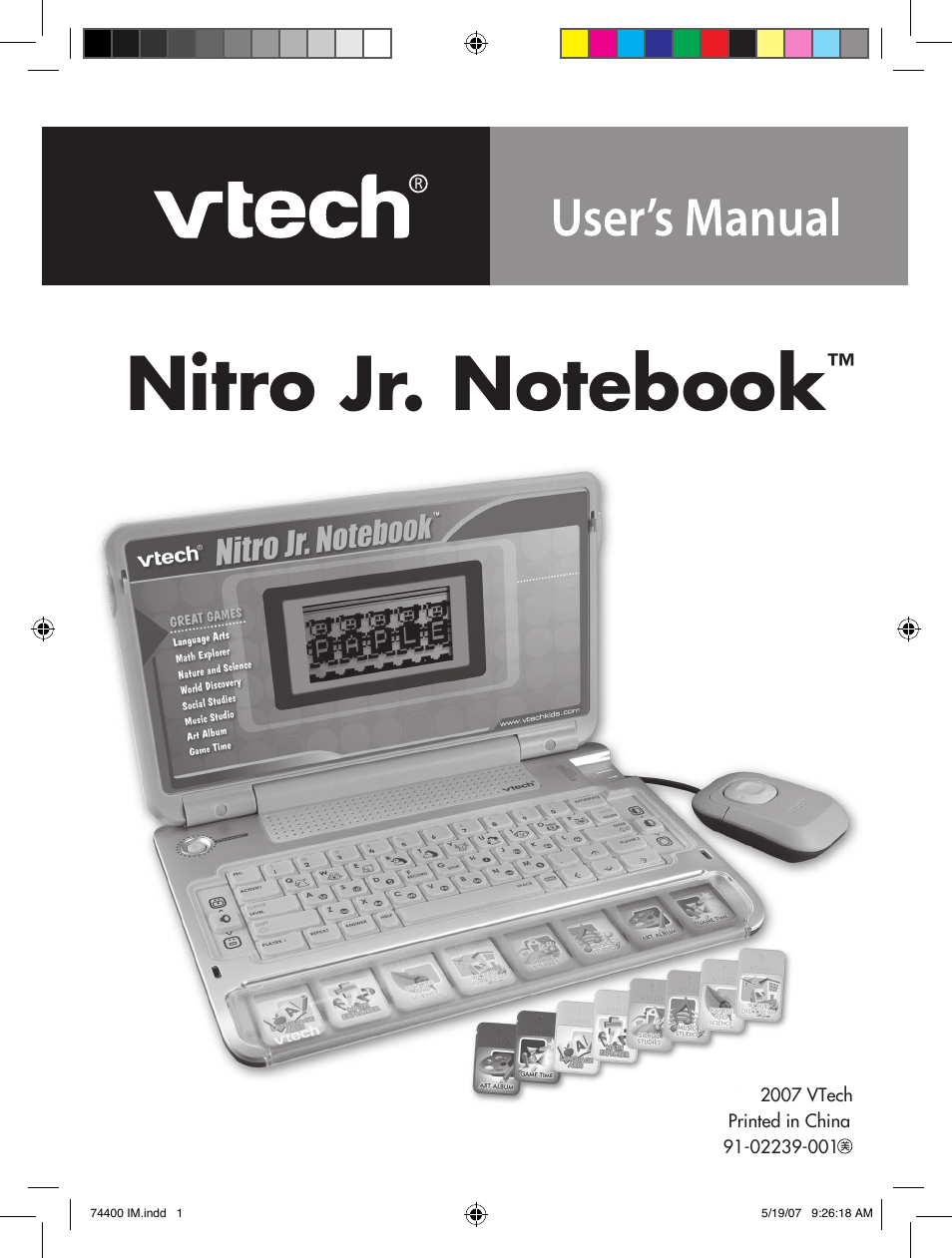 VTech 91-02239-001 User Manual | 16 pages
