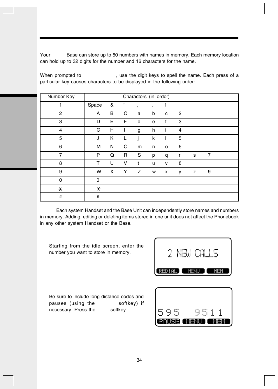 Base menu soft functions, Basic operation | VTech i 5803 User Manual | Page 34 / 56