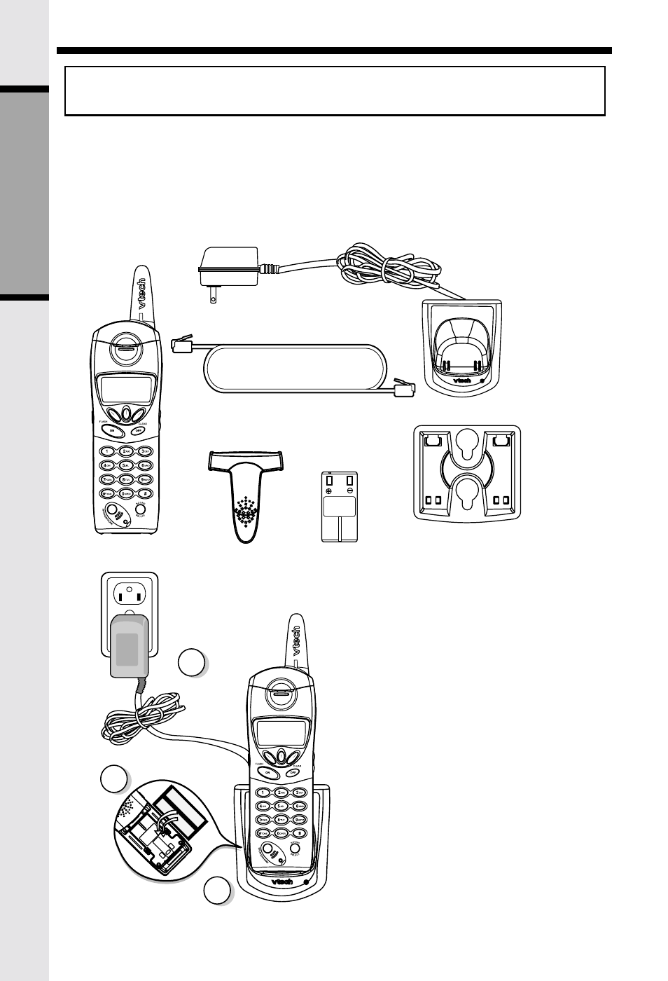 Registration and operation, Getting st ar ted | VTech VT5831 User Manual | Page 12 / 49