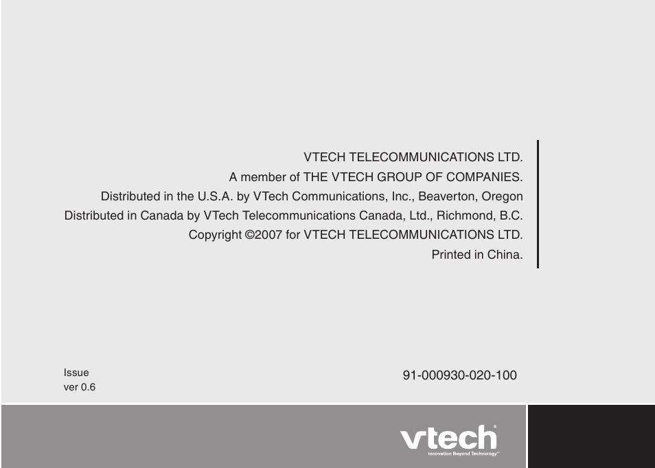 VTech I6767 User Manual | Page 59 / 60