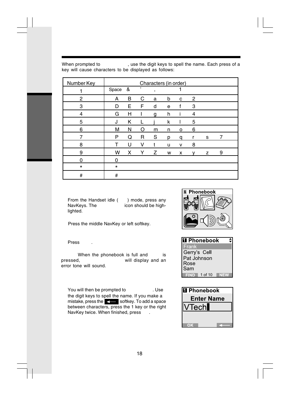 Basic operation, Handset menu | VTech i 5866 User Manual | Page 18 / 47