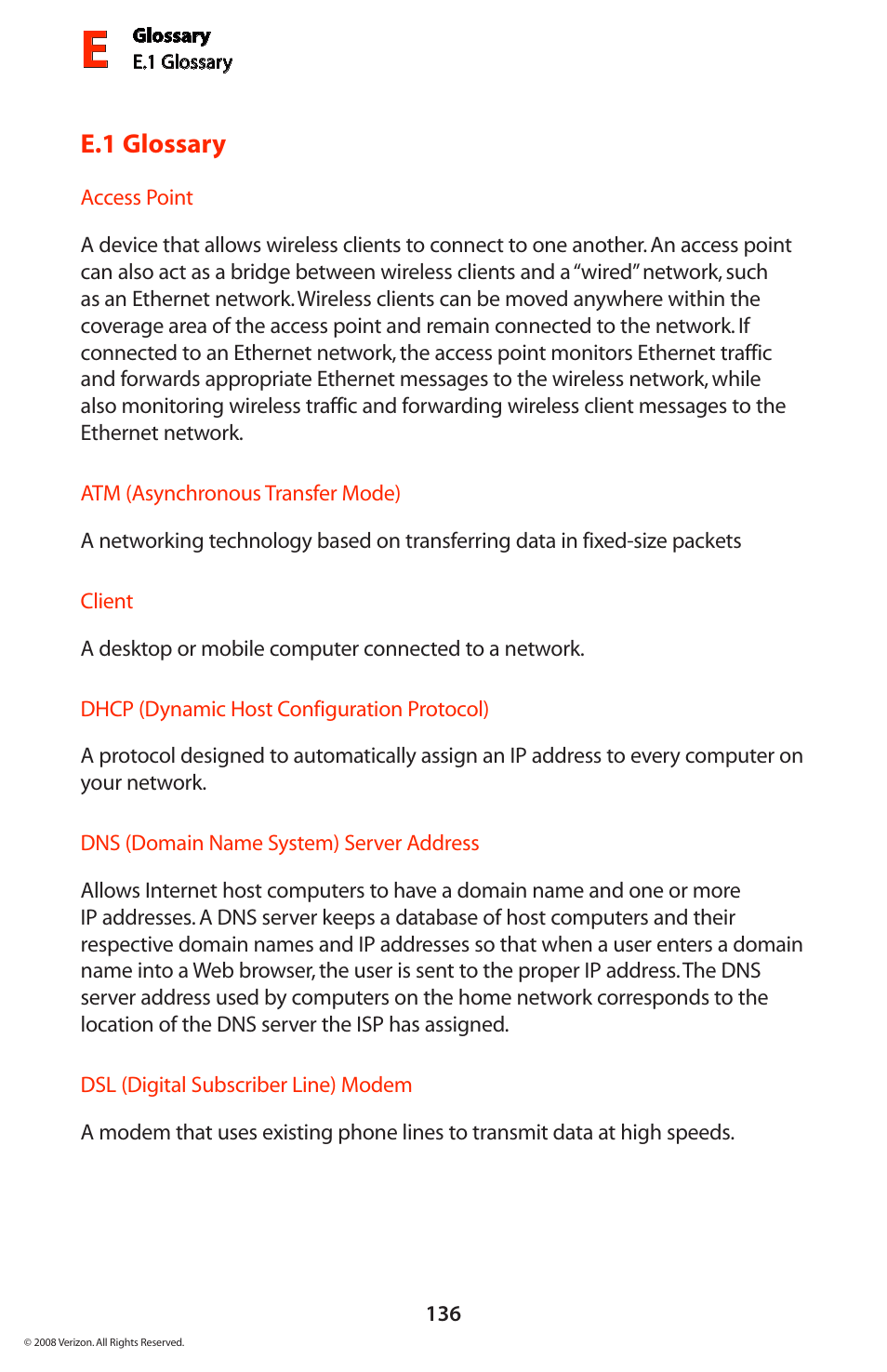 Verizon GT704WGB User Manual | Page 137 / 144