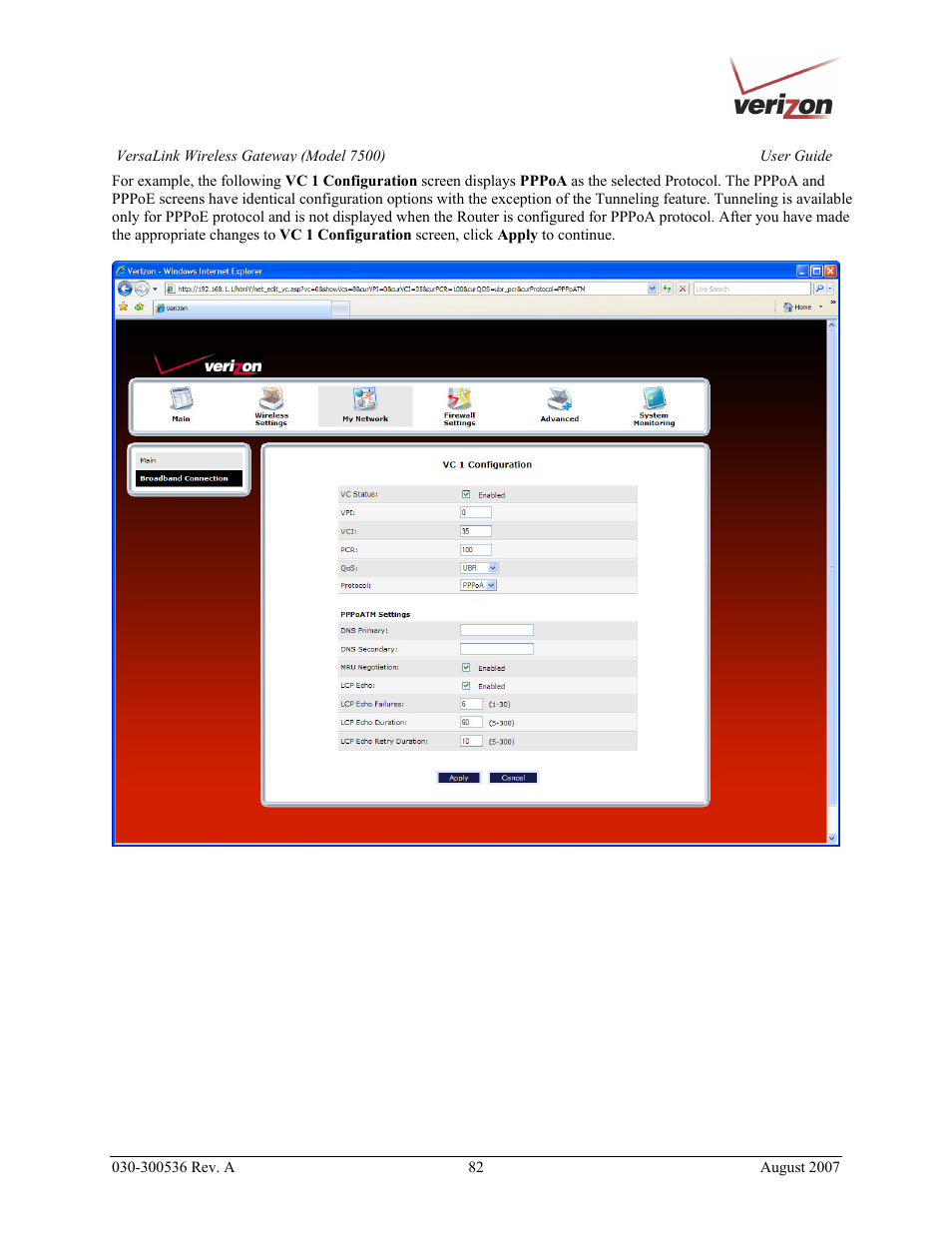 Verizon 7500 User Manual | Page 82 / 186