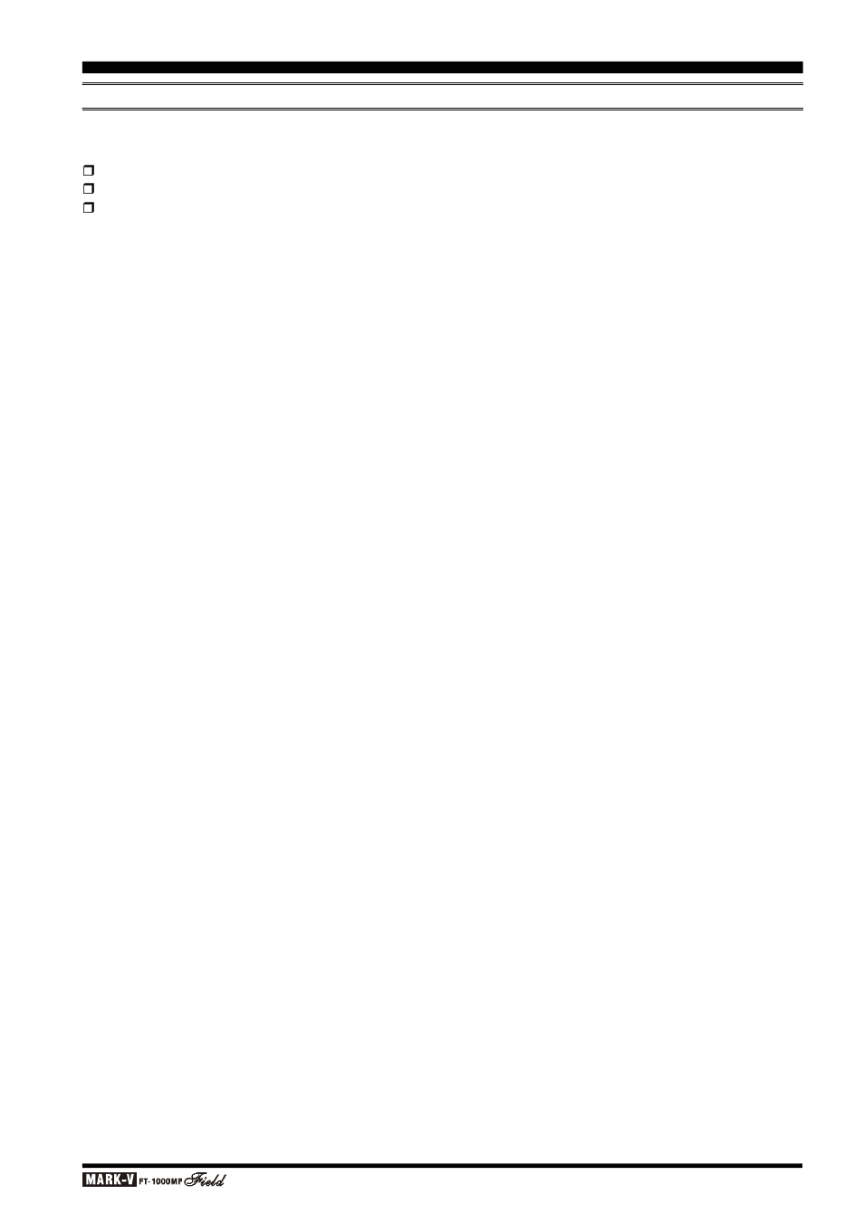 Miscellaneous | Vertex Standard FT-1000MP User Manual | Page 117 / 120