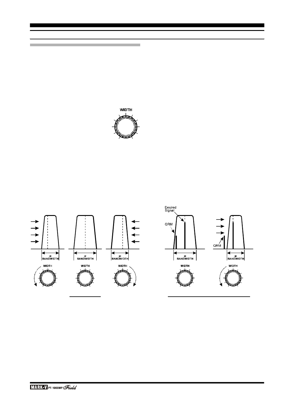 Peration, Width c | Vertex Standard FT-1000MP User Manual | Page 49 / 120