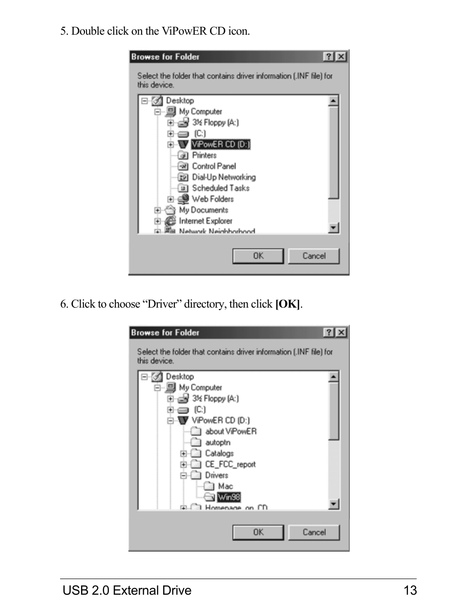 VIPowER Hi-Speed External Drive USB 2.0 User Manual | Page 15 / 27