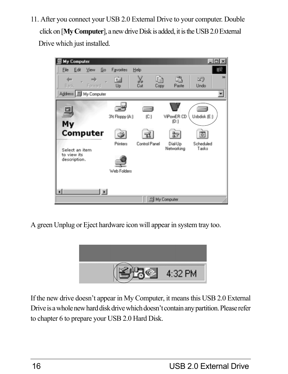 VIPowER Hi-Speed External Drive USB 2.0 User Manual | Page 18 / 27