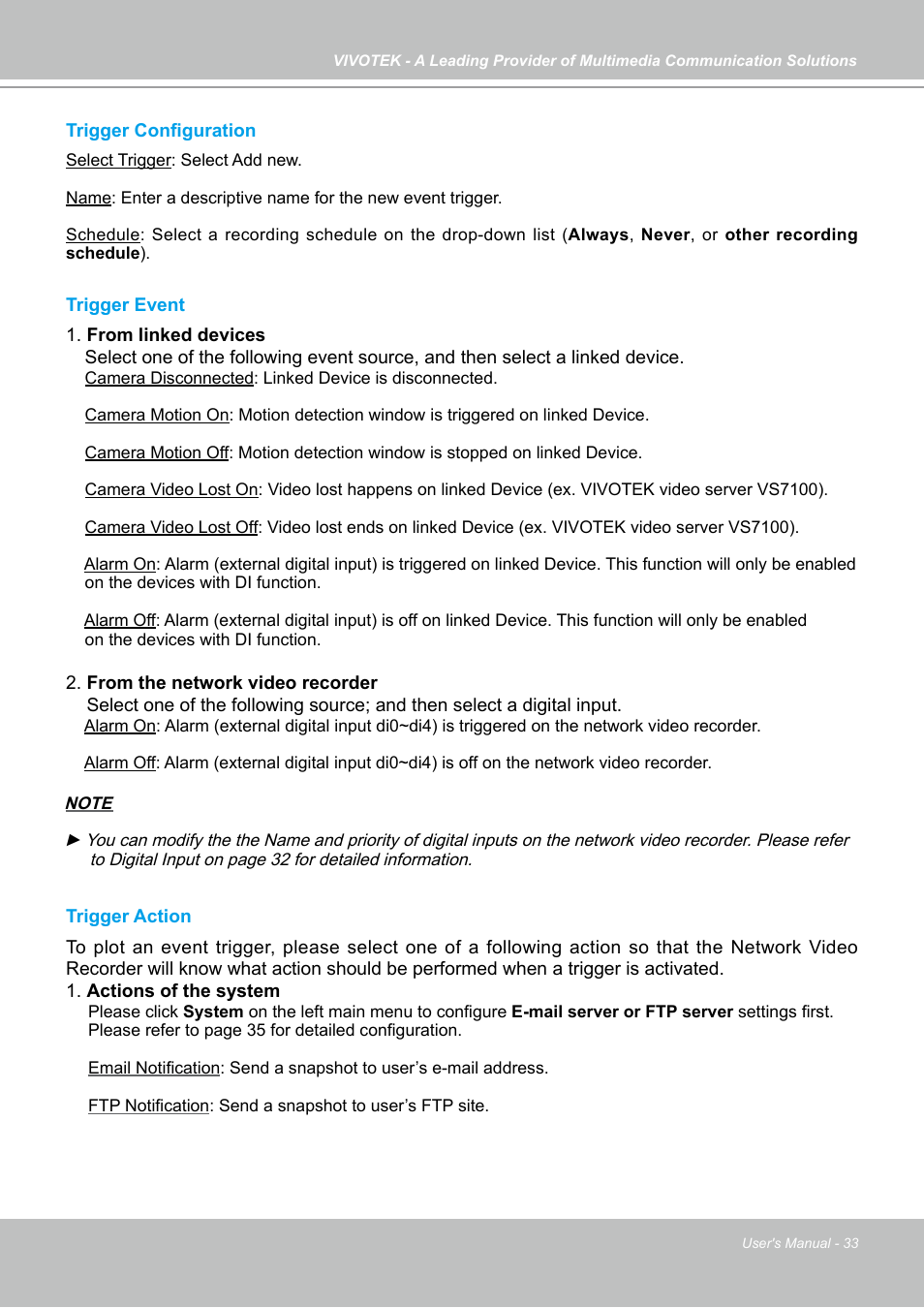 Vivotek NR7401 User Manual | Page 33 / 51