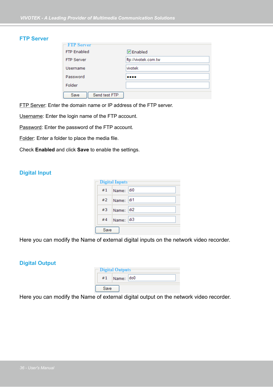 Vivotek NR7401 User Manual | Page 36 / 51
