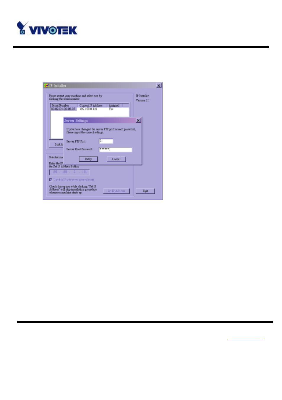 Vivotek IP3111/IP3121 User Manual | Page 20 / 90