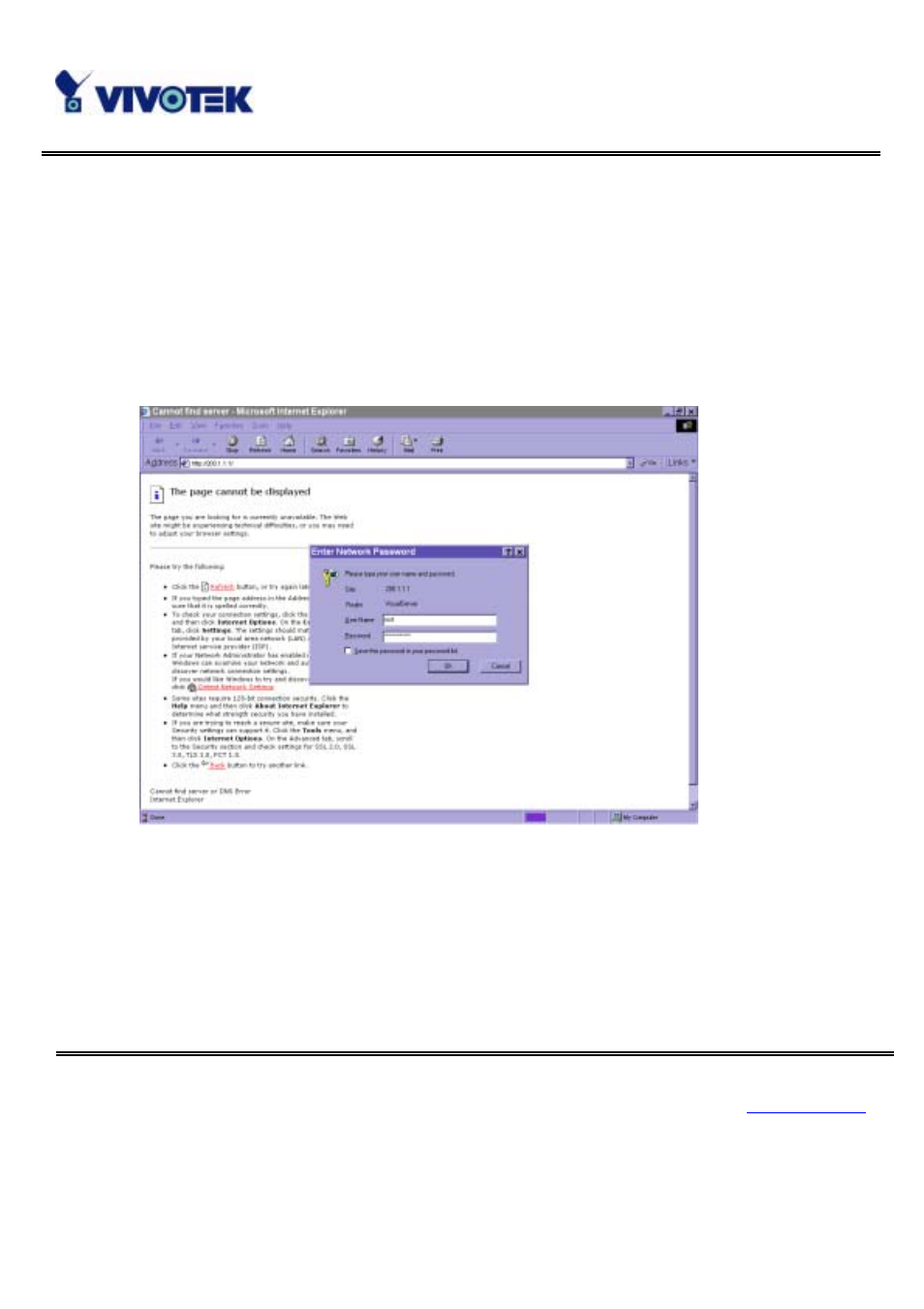 First access to networkam | Vivotek IP3111/IP3121 User Manual | Page 34 / 90