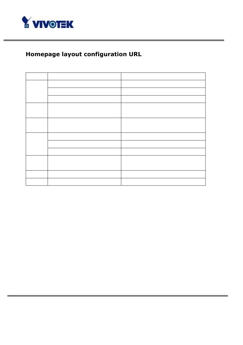 Homepage layout configuration url | Vivotek VS3100P User Manual | Page 67 / 69
