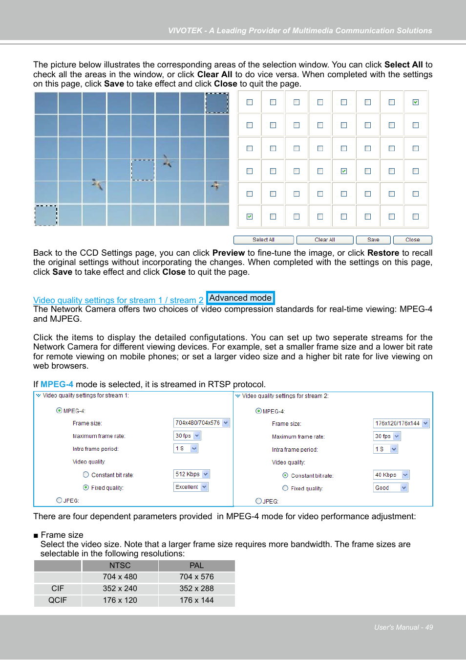 Vivotek PZ7121 User Manual | Page 49 / 118