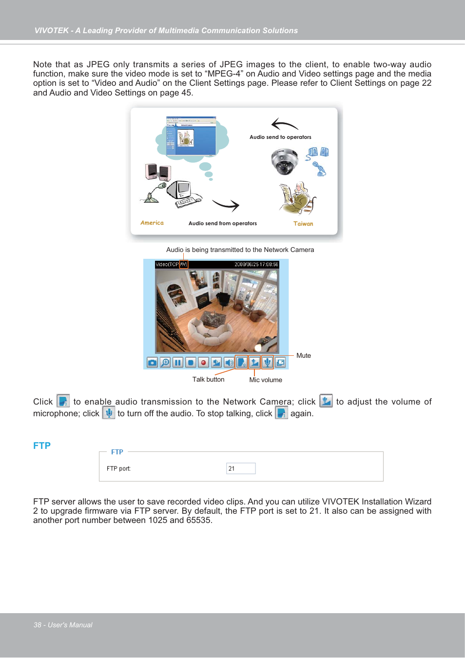 Vivotek FD7132 User Manual | Page 38 / 115
