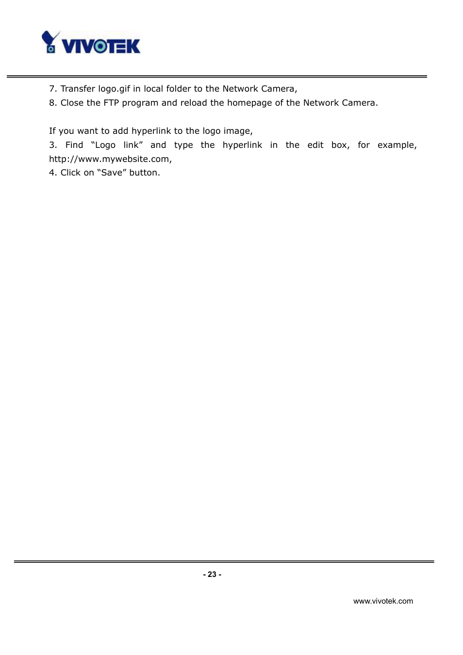 Vivotek IP3112/IP3122 User Manual | Page 24 / 65