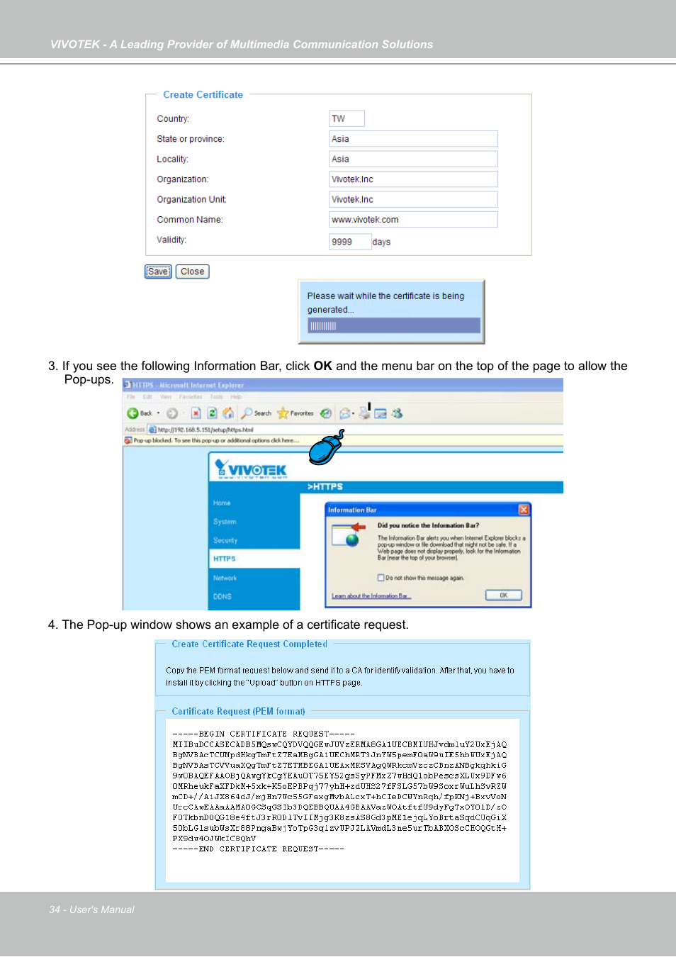 Vivotek FD7141(V) User Manual | Page 34 / 132
