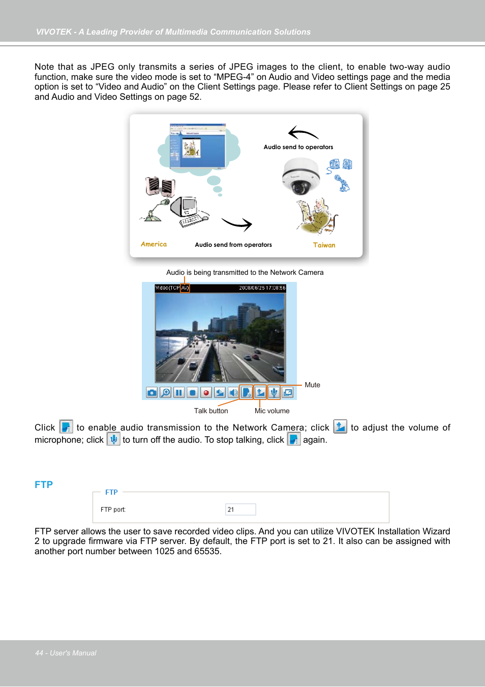 Vivotek FD7141(V) User Manual | Page 44 / 132