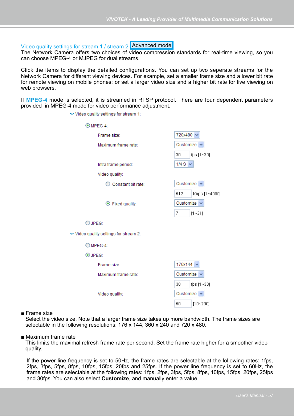 Vivotek FD7141(V) User Manual | Page 57 / 132