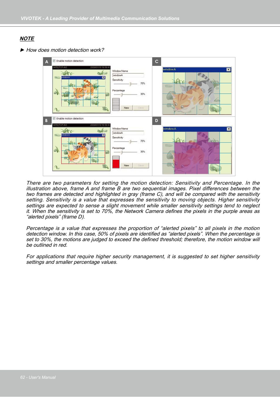 Vivotek FD7141(V) User Manual | Page 62 / 132