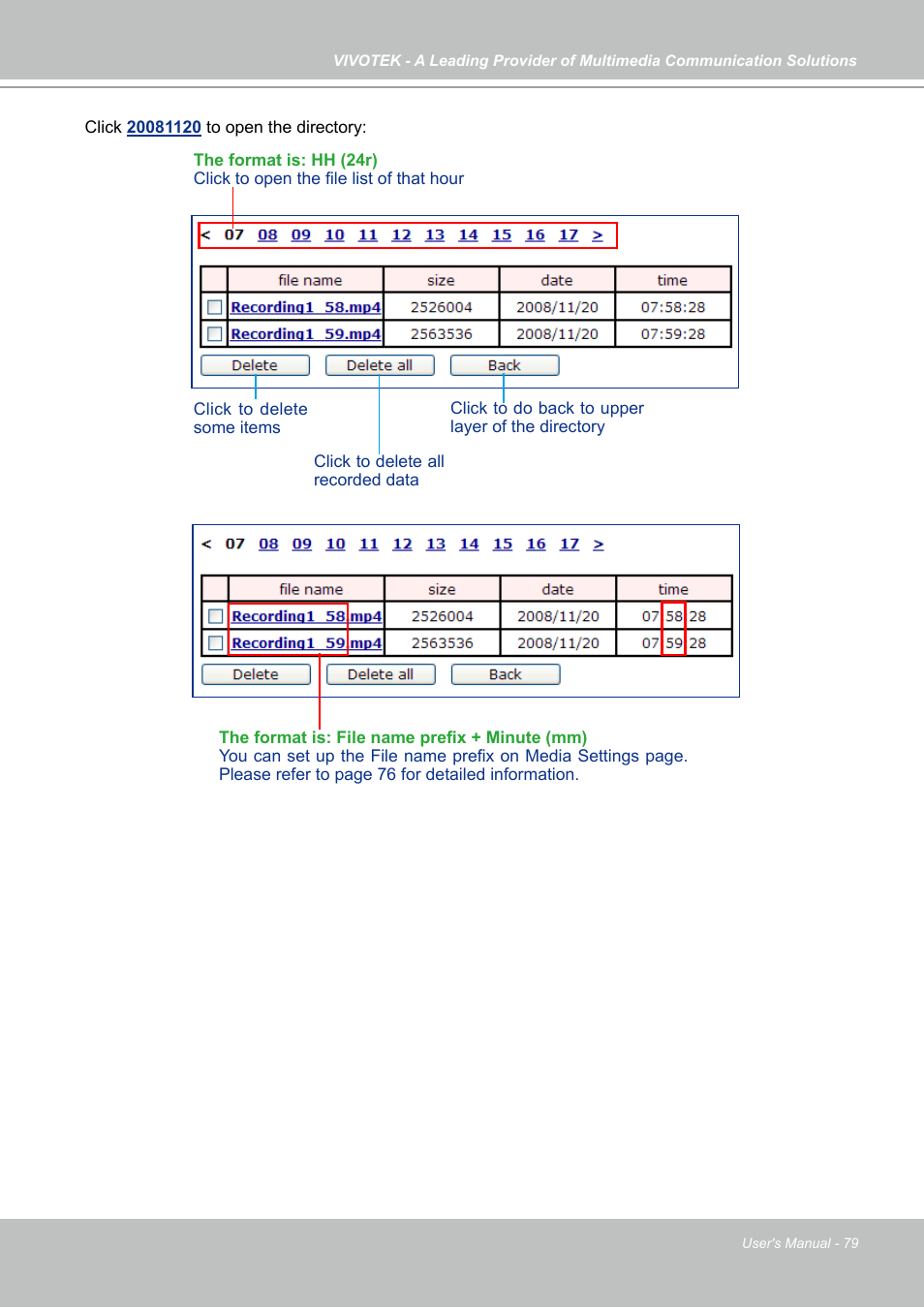 Vivotek FD7141(V) User Manual | Page 79 / 132