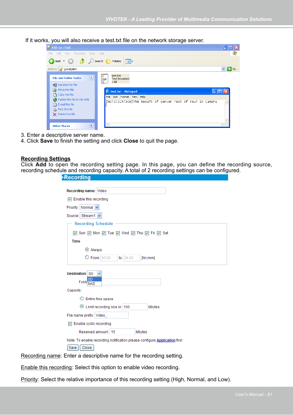 Vivotek FD7141(V) User Manual | Page 81 / 132
