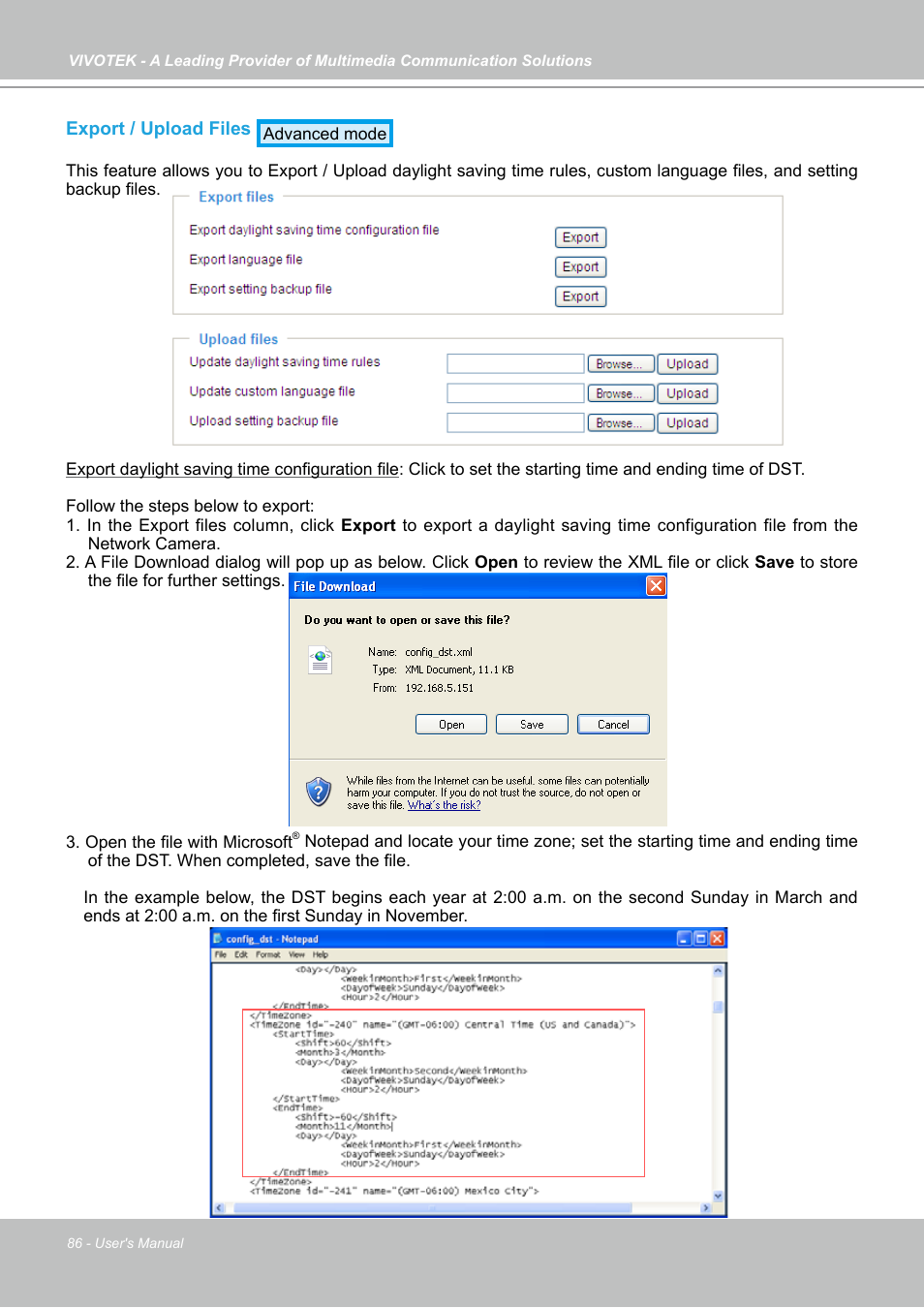 Vivotek FD7141(V) User Manual | Page 86 / 132