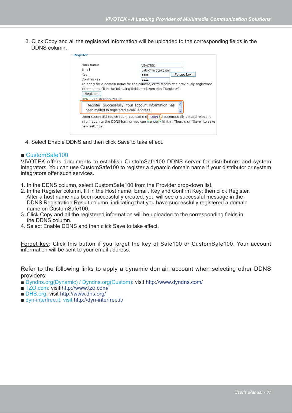 Vivotek IP7142 User Manual | Page 37 / 95