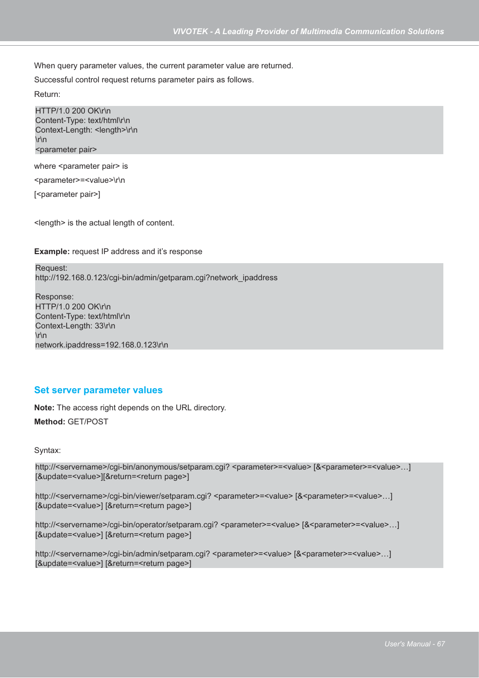 Vivotek IP7142 User Manual | Page 67 / 95