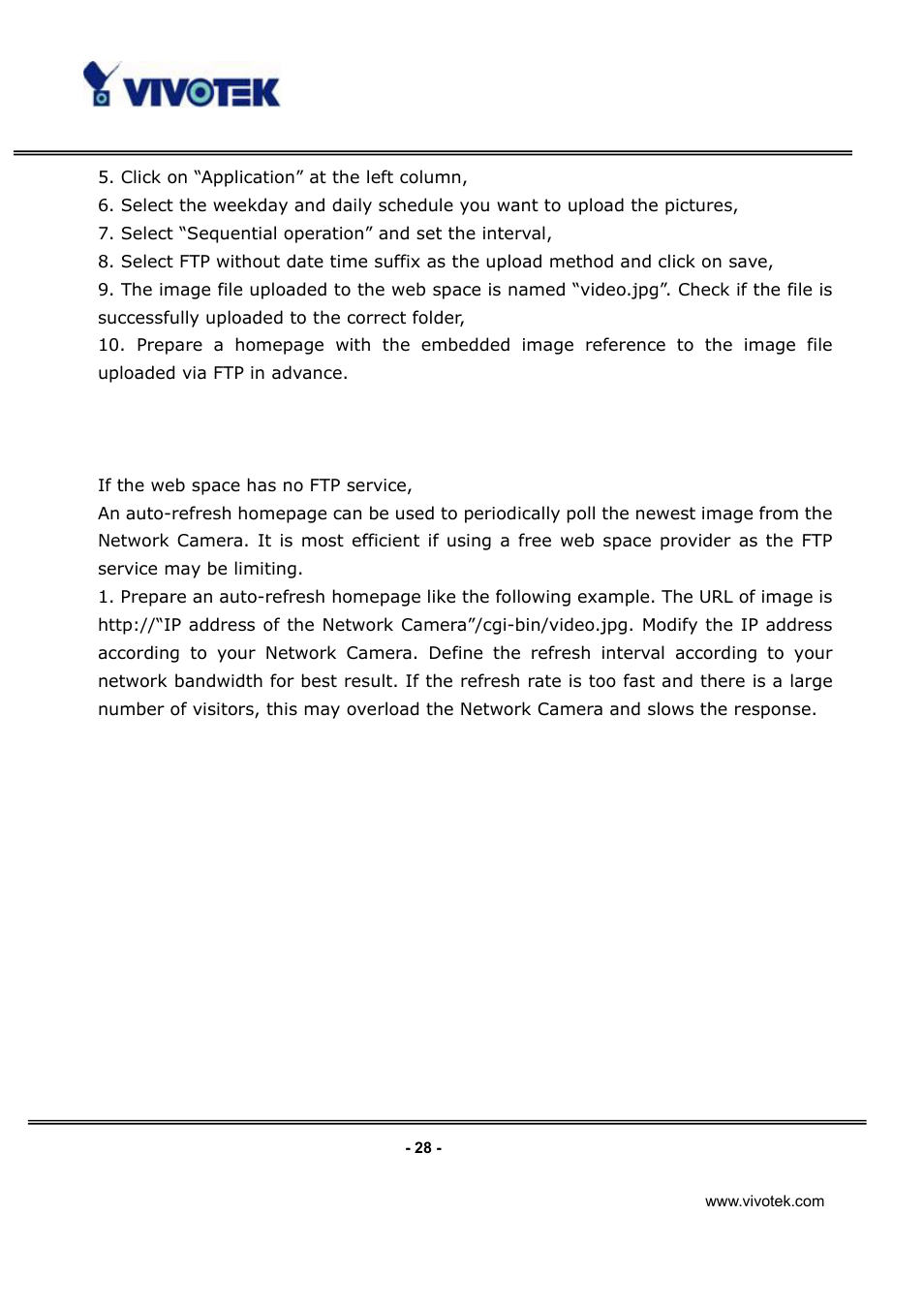 Vivotek IP3132 User Manual | Page 29 / 65