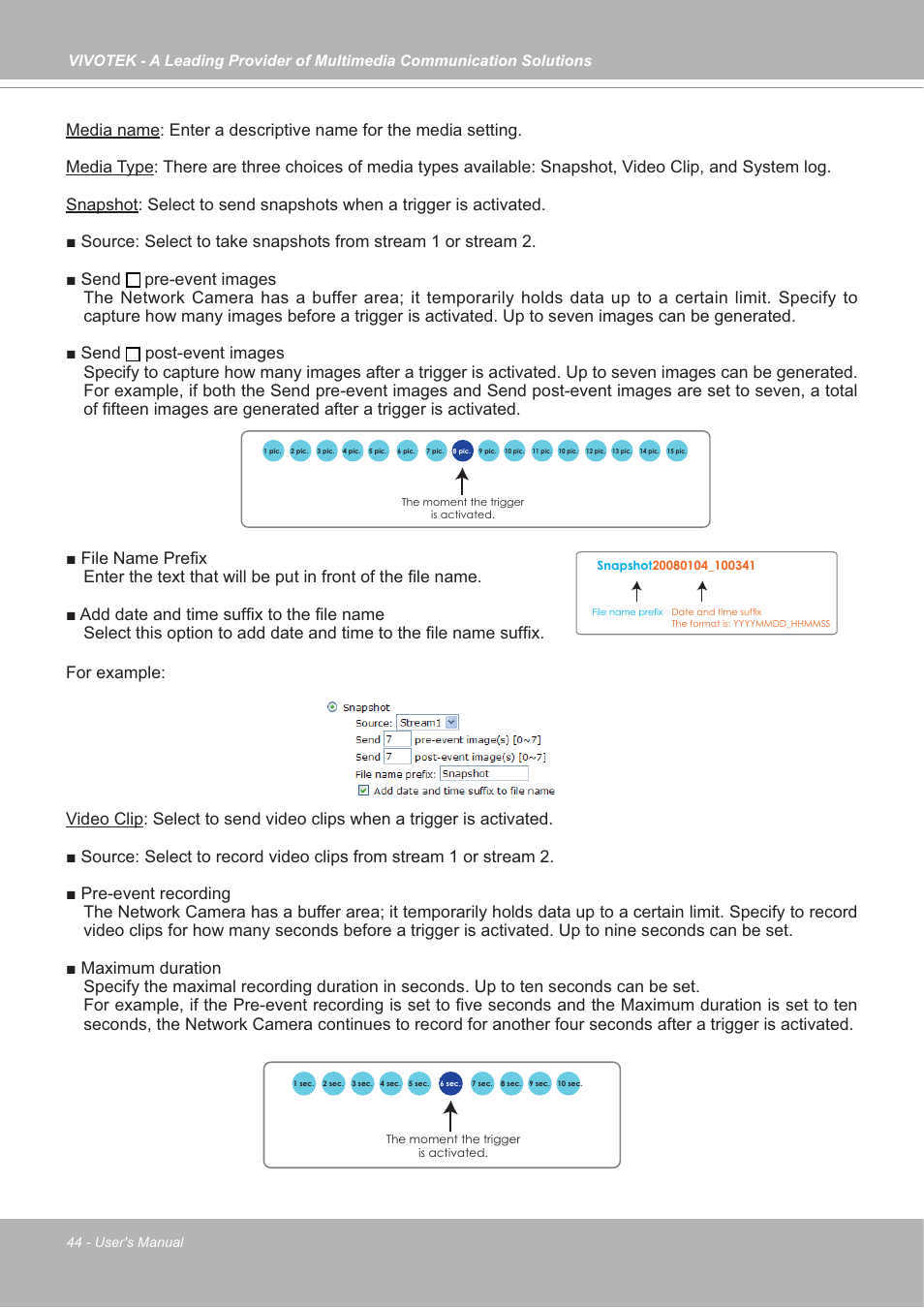 Vivotek IP7133/IP7134 User Manual | Page 44 / 87