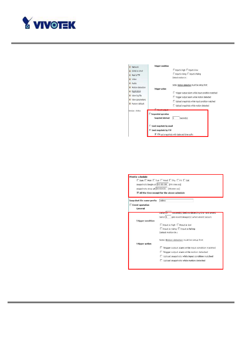 Build a security application | Vivotek v User Manual | Page 29 / 91