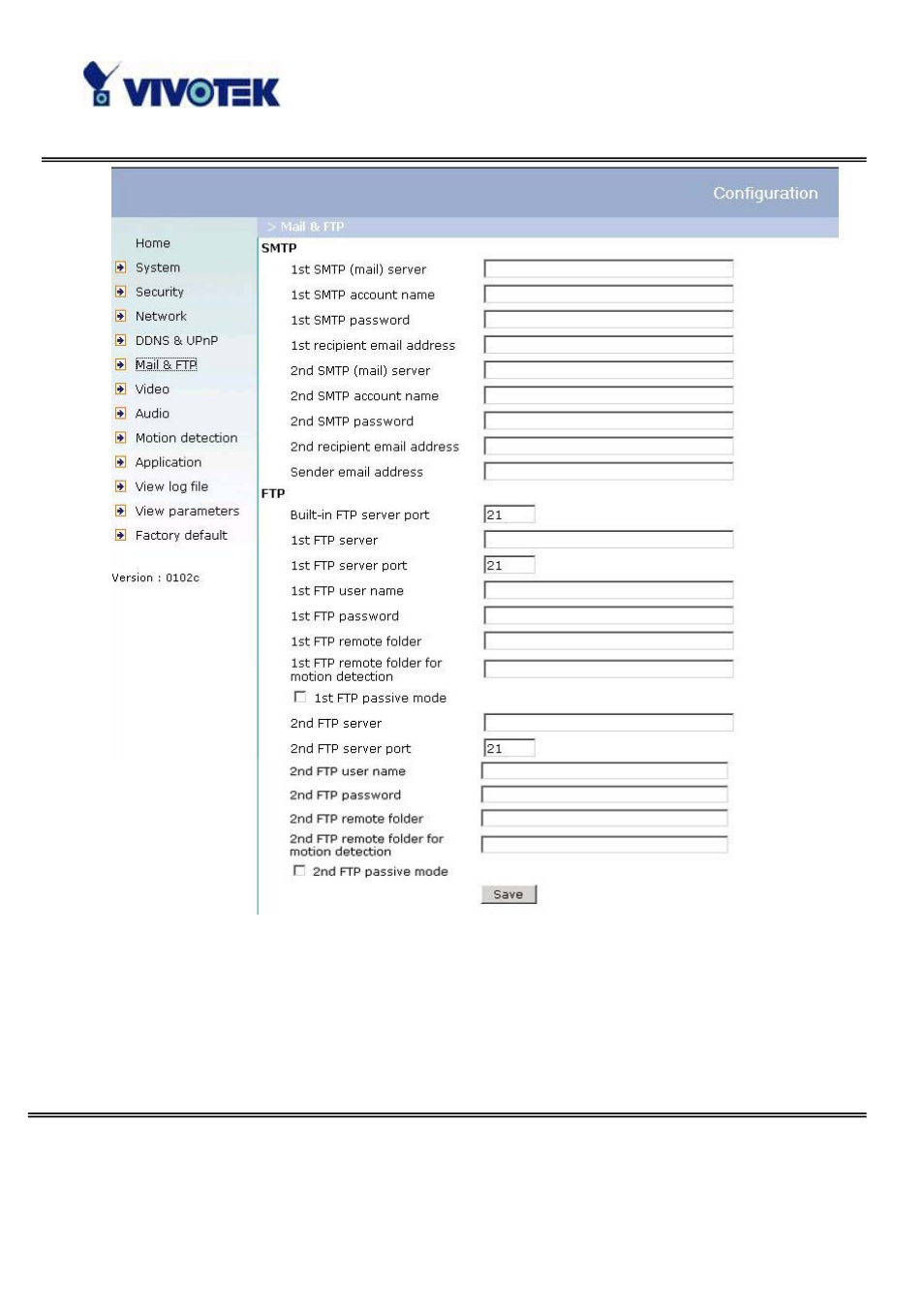 Vivotek v User Manual | Page 45 / 91