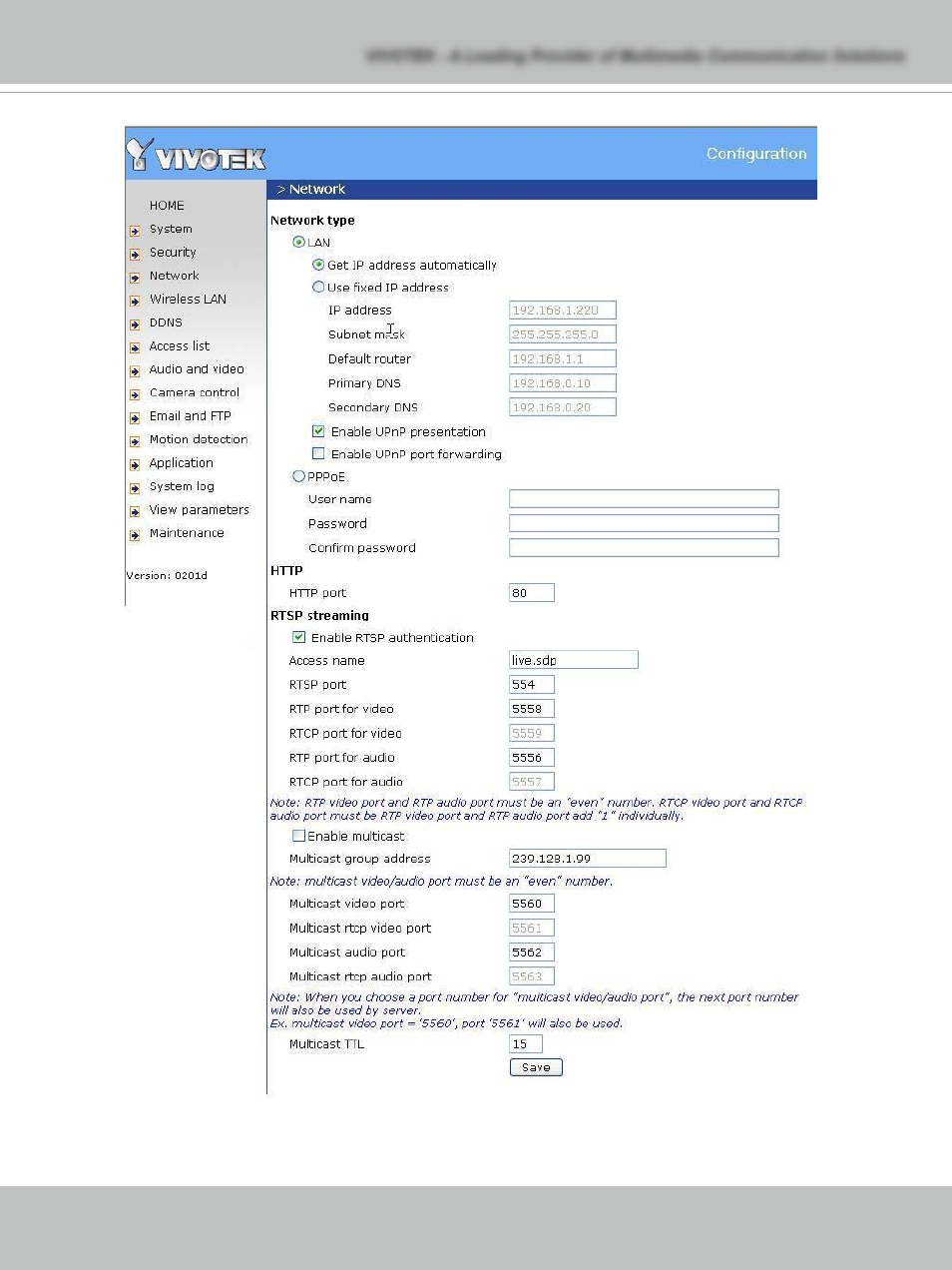 Vivotek PT71373GPP/ISMA User Manual | Page 35 / 84